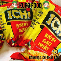 TOP Combo 5 gói Bánh Gạo Nhật Ichi Vị Shouyu Mật Ong (Gói 100g)