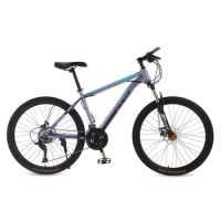New 2024 Disc Brake MACCE Mountain Bike 26 Inch 21 Speed High Carbon Steel Frame Off-Road Bicycle For Students Adults