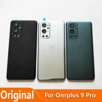 For Oneplus 9 Pro Back Battery Cover Housing Camera Frame Glass Lens LE2121 LE2125 LE2123 LE2120