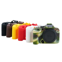 For Canon EOS R10 Digital Camera R10 Silicone Armor Skin Camera Case Body Cover Protector