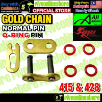 API AJI Racing Rantai Penyambung Original O-Ring / Heavy Duty Chain Joint Pin Clip 415 428 415H 428H