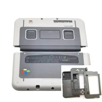 Limited for New 3DS LL/XL Faceplate Middle Housing Hinge Part Bottom Middle Shell Case Console Battery Cover