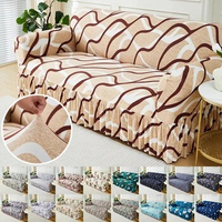 Elastic Sofa Cover For Living Room Printed Sofa Slipcover L Shape Sofa Furniture Protector Cover Bedroom Home Decor Couch Cover
