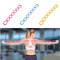 Bền bỉ 7 Ring Dây đàn hồi tập thể dục Kích thước nhỏ gọn Chống vỡ Dây tập Yoga Linh hoạt Có thể gấp 