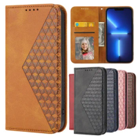 Magnetic Leather Wallet Cover Case For Xiaomi Redmi 12 Note 12S 12C Note12 Note 12 Pro 5G Phone Bags Protect Cases Couqe Capa