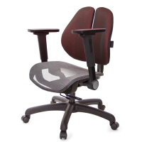 【GXG 吉加吉】低雙背網座 工學椅 /4D平面摺疊扶手(TW-2805 E1H)