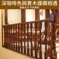 【泉宏】家用護欄樓梯防護網孔3公分陽台安全80*200cm防墜網（護欄網/防護網/安全網/裝飾網）