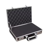 TaffGUARD Tas Koper Penyimpanan - Perlindungan Dokumen Premium, Stylish IH Hitam