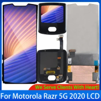 6.2'' Original For Motorola Moto Razr 5G 2020 XT2071-4 LCD Display For Moto Razr 5G Touch Screen Digitizer Assembly Replacement
