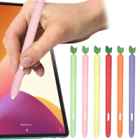 Silicone Case For Samsung Galaxy Tab S7 S6 S6 Lite Pencil Case Tablet Touch Pen Stylus Protective Cover Pouch Portable Soft Case