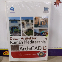 Buku Desain Arsitektur Rumah Medeterania dengan ArchiCad 15