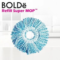 BOLDe Refill Super Mop Microfiber Isi Ulang Kain Pel Alat Pel Super Mop Biru