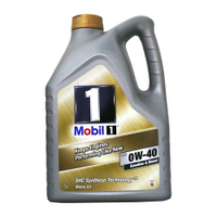 Mobil 1 0W40 Like New 合成機油 5L【APP下單最高22%點數回饋】