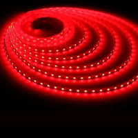 LAMPU SELANG LED PERMETER WARNA MERAH LAMPU HIAS OUTDOOR 1 METER