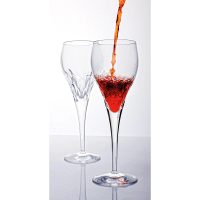 【Royal Duke】波蘭Violetta鑽石白酒杯260ml(一體成形水晶杯香檳杯酒杯紅酒杯)