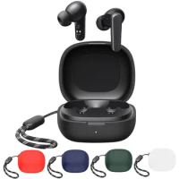 Silicone Headphone Protective Case Washable Shockproof Wireless Earphone Shell Soild Color Dustproof for Anker Soundcore R50i