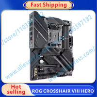 ROG CROSSHAIR VIII HERO AMD X570 AM4 RYZEN 5 5600 DDR4 128GB I211-AT LAN