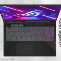 Ultra Clear TPU Keyboard Cover Skin Protector For Asus ROG Strix SCAR 17 G733Q G733QR G733QS G733 QR QS G 733 2021 Laptop