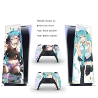 For PS5 Console and 2 Controllers PS5 Skin Sticker Decal Cover Vinyl Protective Film PS5 Disk/Digital Edition Skin Sticker