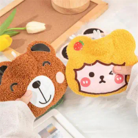 New Cartoon Water-filled Hot Water Bag PVC Explosive Plush Hand Warmer Safety Cute Baby Warmer Mini Portable Water Heater Bag