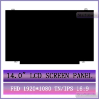 14.0" LCD Screen for Lenovo ThinkPad T460 T470 T480 T480S IPS Display Panel FHD 1920X1080 Replacement 30 Pins Panel
