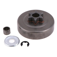 Set washer dan klip E untuk sproket drum kopling 3/8 6T untuk motosal STIHL 017, 018, 021