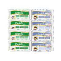 【Dailix】18cm每日健檢抗菌護墊及41cm立體漂浮吸血鬼瞬吸抗菌衛生棉 共八入(孕媽咪產前產後私密呵護組)