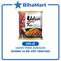 [GÓI LẺ] - ACECOOK - Mì Udon trộn Sưkisưki bò xốt Teriyaki (82g/gói) - Mì Udon trộn Sukisuki hương v