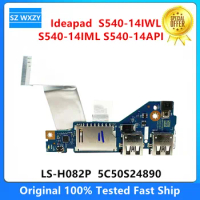 NEW Original For Lenovo Ideapad S540-14IWL S540-14IML S540-14API Switch Card Reader USB Board LS-H082P 5C50S24890 100% Tested