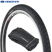 INNOVA 20x1 3/8 Small Wheel Bicycle Tire 60TPI 451 20inch Folding Bike Tire 37-451 Folding Tire IA-2084 about 270g/pc