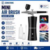 semprotan cat air brush portable Mini Compresor airbrush spray nano mist spray kompresor