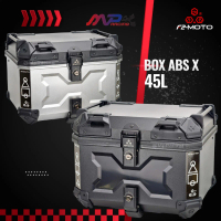 F2 Moto Top Box 45L 3x \X\" ABS Box Motosikal"