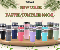 Botol Air Tahan Sejuk Tumbler Straw Water Bottle Bottle Ice Cup 304 Stainless Steel 890ml Kitchenwar