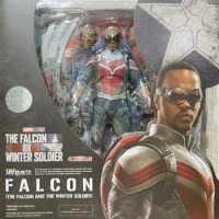 Soul Limited Marvel Avengers Shf Falcon &amp; Winter Soldier Sam The New Captain America Brand New In Stock!