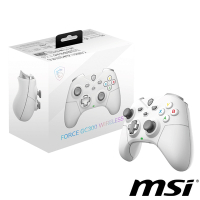 MSI微星 FORCE GC300 WIRELESS WHITE 無線搖捍控制器遊戲手把
