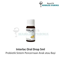 Interlac Oral Drop 5ml - Probiotik Sistem Pencernaan Anak atau Bayi