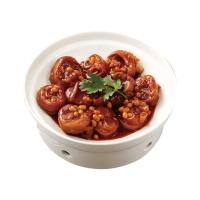 【上野物產】6包 香滷豬腳圈(500g±10%/固體物375g/包 滷味 豬腳 蹄膀 豬肉 豬腳圈)