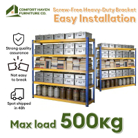 Practica FinesComfort Haven Furniture Co. Adjustable Boltless Rack Warehouse  Rack 3-5 Layer 120-210