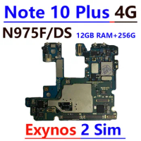 Good Unlocked 256G Motherboard For Samsung Galaxy Note 10 Plus N975F N975F/DS 4G