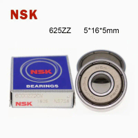 Galas NSK 625ZZ, Asal Jepun, Saiz Bebola 5 * 16 * 5 mm, Reka Bentuk ABEC-7, Kelajuan Tinggi, Miniatu