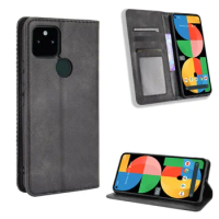For Google Pixel 5a 5G Case Premium Leather Wallet Leather Flip Case For Google Pixel 5a Pixel5a 5 A 5G Case