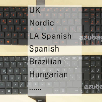 UK NE LA Spanish BR Hungarian Keyboard For Asus R510W R510WA R510Z R510ZA R510ZE R513C R513CL R513E R513EA R513EP R513L R513LD