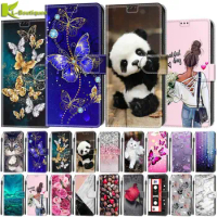 Honor 10i 9 Lite Case Card Slot Phone Case for Huawei Honor 10i 8A 8X 9X 9 10 Lite 7A 8S 7S Case Painted Leather Flip Cover Etui