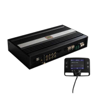 Sennuopu HiFi X12 Professional Power Car Audio DSP amplificador 4 Channel Car Amplifier with Remote Controller