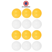 White Yellow 6pcs Ping Pong Ball 40 MM Table Tennis Training Meja Ping Pong Bola