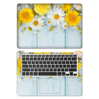 Flower Macbook Sticke Skin Notebook14 HP Laptop Decal Cover for 10/12/13/14/15/17 inch MacBook Air Pro /HP/DELl/Lenovo