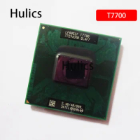 Hulics Used Intel Core 2 Duo T7700 Notebook CPU Laptop Processor PGA 478 Cpu