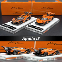 TPC PEAKO In Stock 1:64 Apollo IE Orange Stripe Diecast Diorama Model Collection Miniature Carros Toys