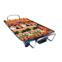 110V 220V Electric Grill Grilling Household Appliances Electrical Appliances For Kitchen Cooking Electric BBQ Size 42cm 68cm