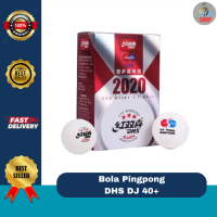 PROMO Bola Pingpong DHS DJ40+ BUSAN 2020 ITTF WORLDS NEW - Bola Tenis Meja DHS DJ40+ isi 6 PCS